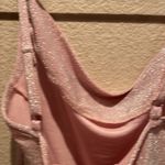 None Women’s Sparkly Pink Slouchy Cami Crop Top Size XS Photo 7