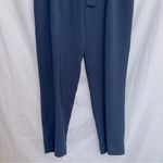 Rachel Roy Blue Pull On High Waisted Belted Paperbag Pants size 6 Photo 2