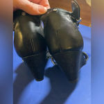 Sam & Libby  black wedge sandals size‎ 8 Photo 2