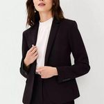 Ann Taylor  Women’s Petite One-Button Blazer Photo 0