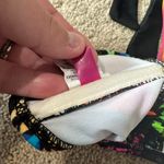 OP Rainbow Splatter Halter Bikini Top Juniors Size Medium / 7 - 9 NO PADDING Photo 6