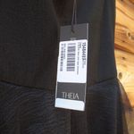 Theia Teresa Draped Gown Black Size 6 Photo 10