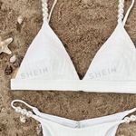 SheIn White Pearl Bikini Photo 1