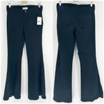 Free People NWT  Womens‎ Mid Rise Flare Leg Jeans Trouser Pants Size 28 Black Photo 1