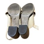 Sophia Milano  Tan Leather Sandals 18248 Buckle 3" heel Size 8.5 Photo 5