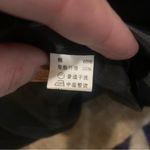 Black Cotton Wooly Zip Up Jacket Size Small Photo 6