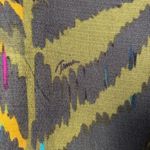 Trina Turk Kerry Peacock Feather Print Silk Blend Shift Dress Multicolor Sz 2 Photo 8