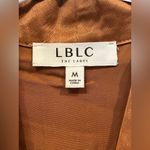 NWT Revolve LBLC THE LABEL Dede Jumpsuit in Rust Size Medium Brown Photo 3