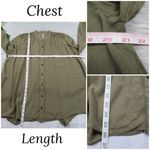 Free People 𝅺 The Best Blouse Crochet Lace Back Button Front Women’s Size Small Photo 10