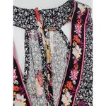 Free People Dream Darlin' Printed Deep V-Neck Top Women’s Size Small Photo 3
