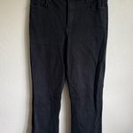 NYDJ  Black Denim Straight Leg Jeans Womens 14 Classic Everyday Minimalist Photo 0