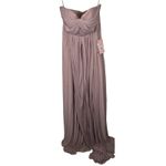 Birdy Grey  Chicky Mauve Convertible Bridesmaid Dress XS NWT Floor Length Photo 9