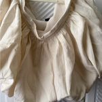 ZARA  Cream Bubble Skirt Photo 8