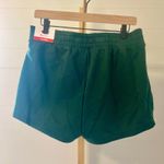 Champion  Women Green Athletic Sporty Shorts with Side Stripe Sz L NWT Photo 2