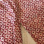 Michael Kors Michael  red printed slit front midi skirt M Photo 8