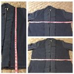 Zella Z by Open Cardigan Sweatshirt Blue L Photo 6