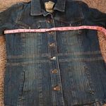 Bernie dark denim jean jacket size small Blue Photo 11