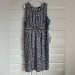 Mac Duggal  Embellished‎ Sleeveless High Neck Midi Dress- NwT Photo 3