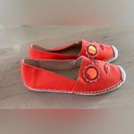Kate Spade Grenada Glasses Tamarillo Orange Espadrille Flats Size 7 Photo 1