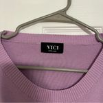 VICI  Cutout Knit Dress Dusty Lilac Photo 5