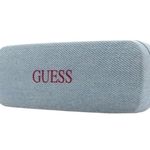 Guess Eyeglass Case Sunglass Holder Denim Clamshell Hard Shell Photo 0