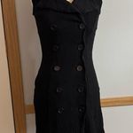 Rampage Vintage Style Mini Trench Blazer Dress Size XS Photo 10