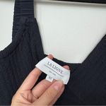 La Ligne Mary Alice Smocked Tank Jersey Midi Maxi Dress Black Size XS Photo 5