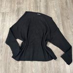 Treasure & Bond  Black Off-Shoulder Sweater Photo 3