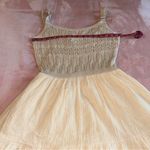 Gilli cream crocheted sleeveless cotton midi dress L boho cottagecore western Size L Photo 8