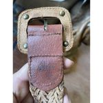 Brown Genuine Leather Women’s Belt 35 In Photo 2