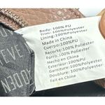 Steve Madden ‎ Mauve Crossbody Bag With Scarf Zipper Closure Photo 9