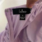 Lulus  Made the Move Lilac Ruched Bodycon Mini Dress Size S Photo 5