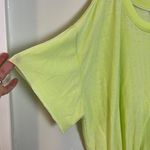 Free People - Cozy Cool Girl Bodysuit Neon Lighting Bug Oversized Photo 5