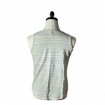 KÜHL Striped V Neck Tank Top White Blue Casual Athletic Women's Size M Size M Photo 1