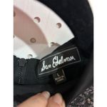 Sam Edelman  Sleeveless Sequined Collared Blouse Black Size L Photo 4