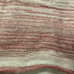 prAna Gemma Pink Striped Fitted Hooded Knit Sweater Photo 5