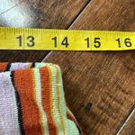 Silence + Noise Urban Outfitters Silent + Noise Striped Knit Pants Women’s Size M Cropped Retro Photo 4