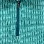 Columbia  Crestone Ridge Half Zip Basic Jacket Aqua Long Sleeve Women’s Size L Photo 3