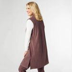 Coco + Carmen NWT Weekend Brushed Pocket Vest L/XL Cozy Lounge Lagenlook Holiday Photo 1