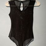 Charlotte Russe Sheer Mesh Floral Bodysuit Photo 3