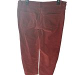 CAbi Women's Burgundy Corduroy Pants Size 8 Photo 4