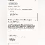 J.Crew  Cashmere Classic-fit Crewneck Sweater Photo 2