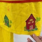 M.H.M Woman (Melissa Harper) 2 piece linen cotton blend maxi dress size 18W Yellow Photo 2