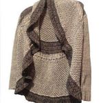CAbi  Gray Open Front Knit Cardigan Size S Photo 0