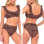Cabana Del Sol Cheetah Bikini Bottom size S. Photo 1