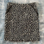 Amanda & Chelsea  Leopard Print Pencil Skirt w Pockets 6 Photo 0