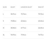 NEW Kawaii Babe Floral Embroidered Bustier XL W/ Matching Underwear Blue Photo 5