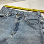 VINTAGE 90s LL BEAN High Waist Straight Tapered Leg Jeans Light Wash Sz12 petite Blue Size 12P Photo 13