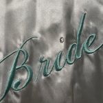 Linea Donatella Linea Donatello White Satin “Bride” Wrap Short Robe Photo 6