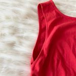 Forever 21  Red High Neck Open Back Mini Dress Sz M Photo 4